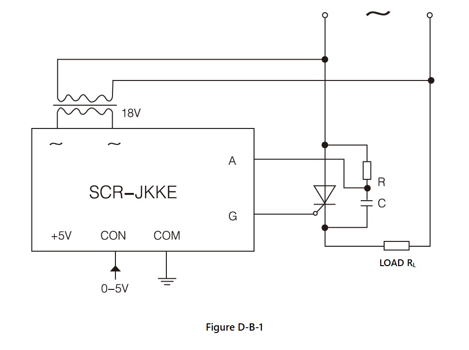 jkk系列，电路接线图(1)，dv/dt改进型