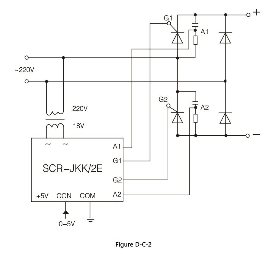 jkk /2系列，电路接线图(2)，dv/dt改进型